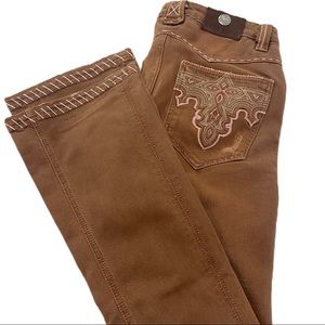 Antik Denim Brown Flare Jeans